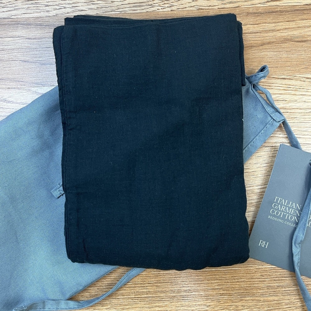 Restoration Hardware Italian Garment-Dyed Cotton Gauze Queen Lounger Pillow Sham